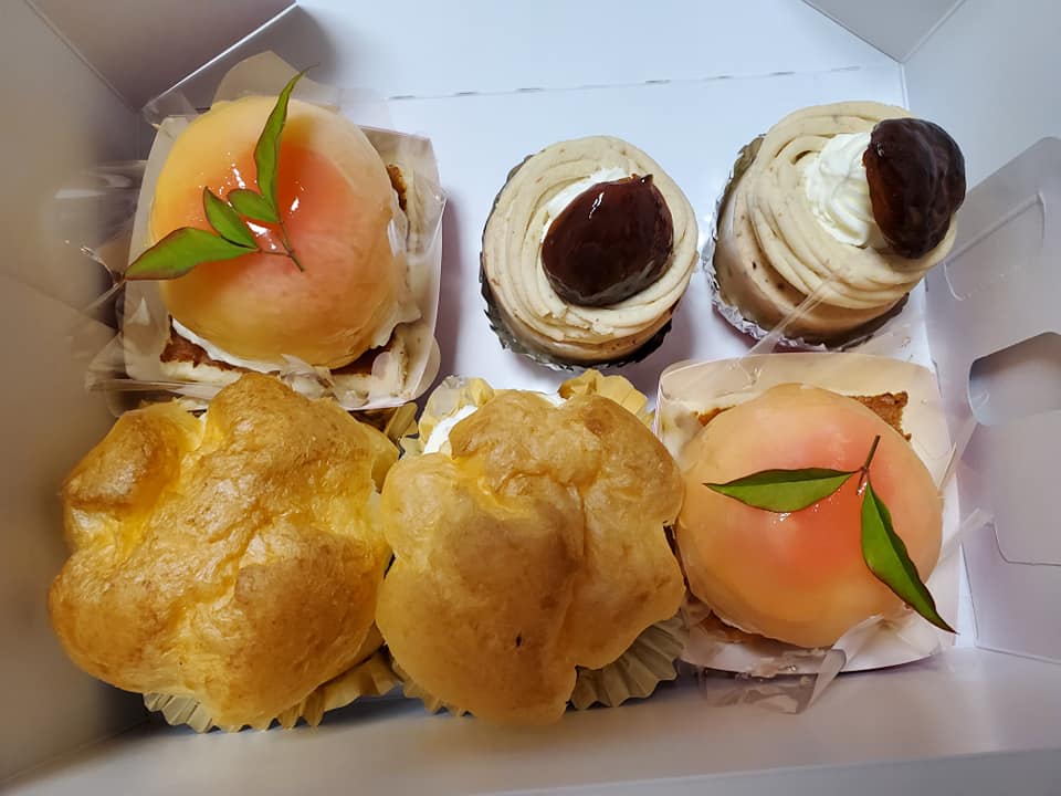 洋菓子マリアン ケーキ・タルト 桃のバクダン
