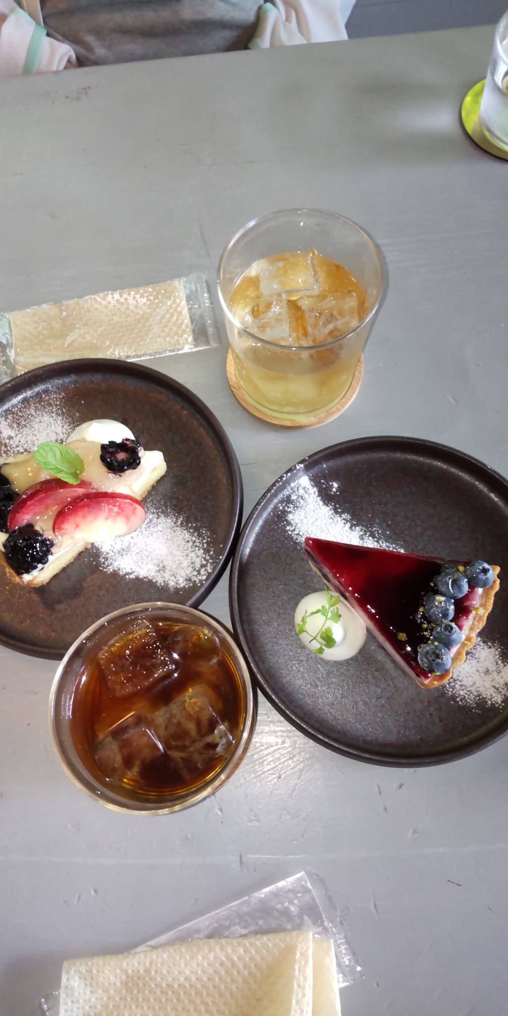 KUTEN。Fruit&cake(クテン) ケーキ・タルト フルーツタルト&三層ベリーのチーズタルト