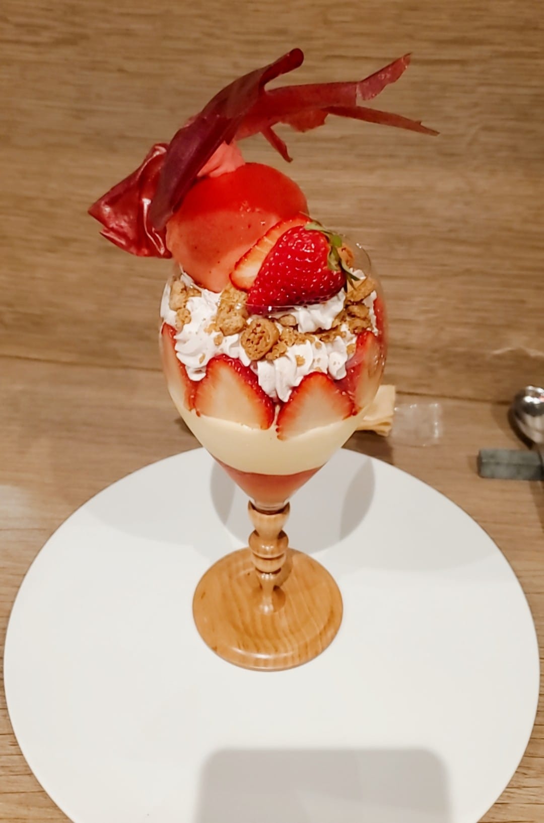 Patisserie couleur(パティスリークルール) パフェ・サンデー 苺のパフェ
