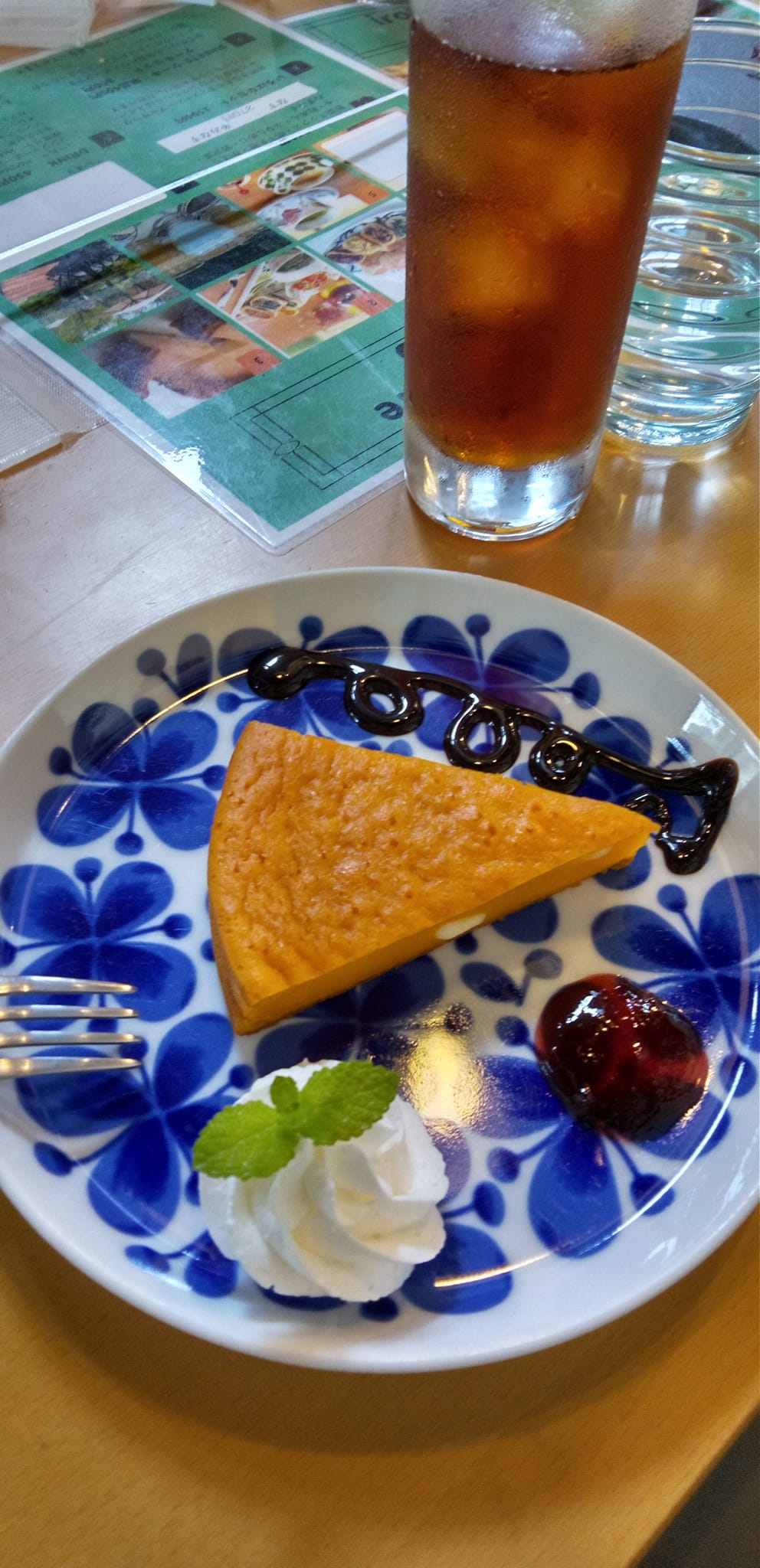 cafe&galleryいろはな ケーキ・タルト カボチャケーキ