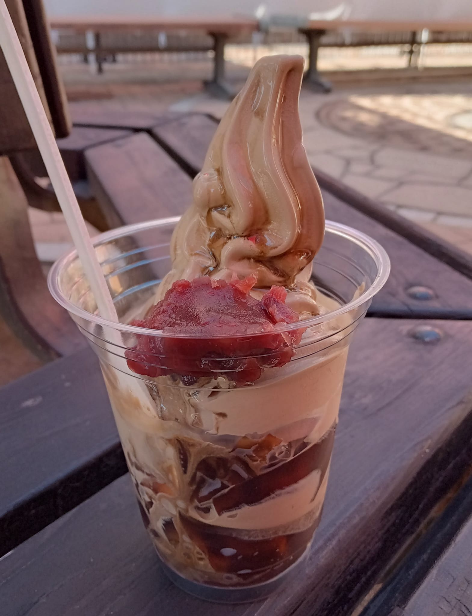 喜光堂(キコウドウ) ゼリー・蒟蒻・寒天,ソフトクリーム ほうじ茶ゼリー&ソフト
