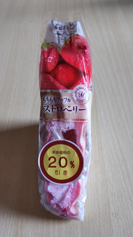 綿半スーパーセンター ワッフル もちもちワッフル ストロベリー