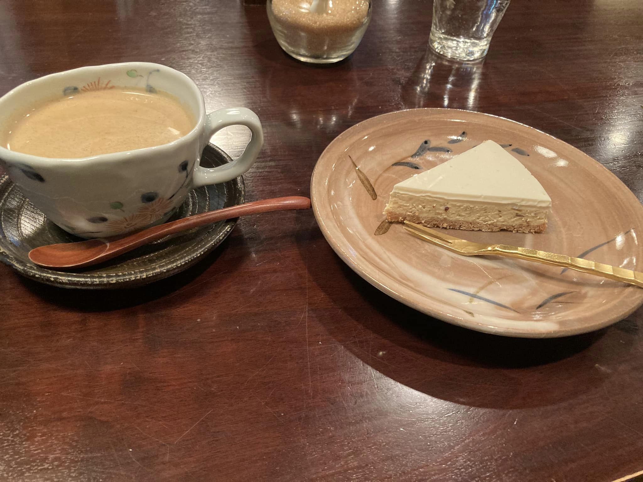 喫茶半杓亭 チーズ・フロマージュ チーズケーキ