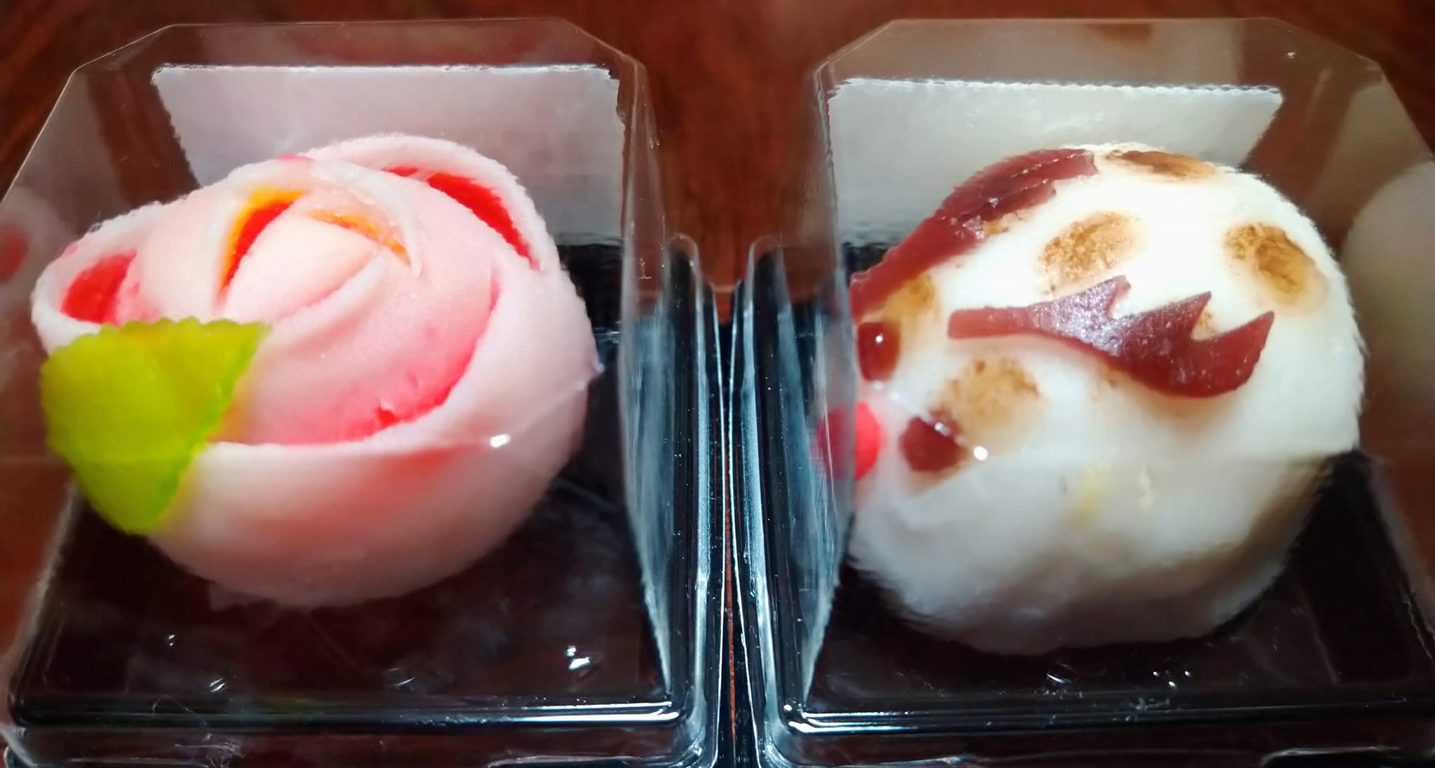 旬彩菓たむら 和菓子 冬薔薇&トナカイ