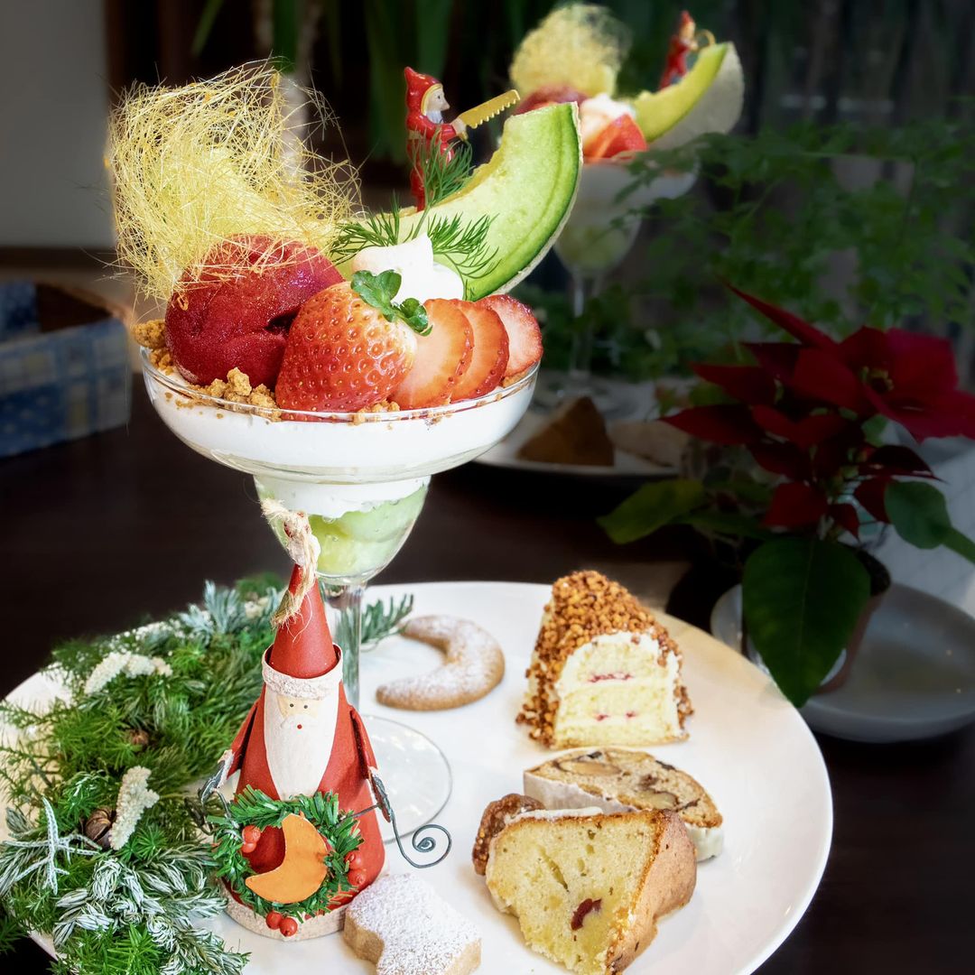 cafe VALEUR（カフェ ヴァルール）&nbsp;パフェ・サンデー,その他スイーツ&nbsp;クリスマスプレート