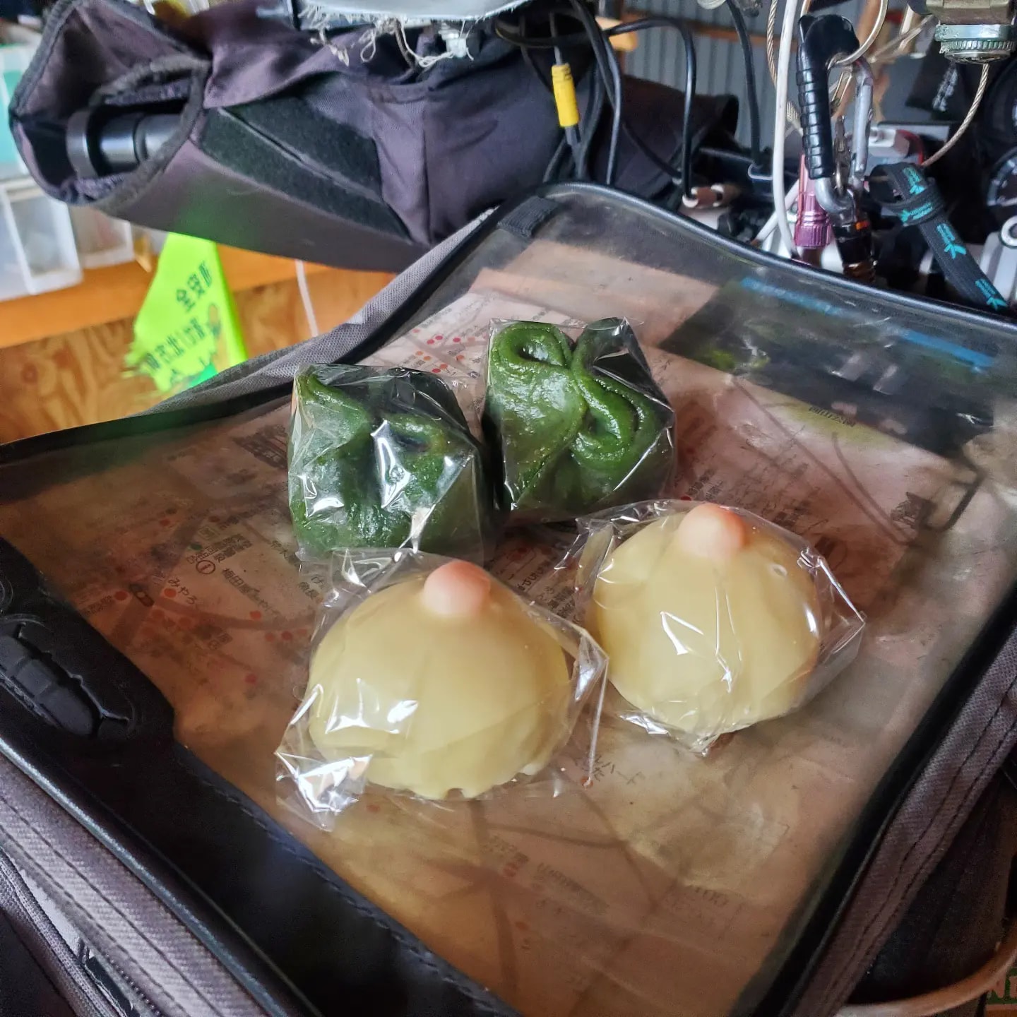 菓匠大西屋 おまんじゅう おっぱいまんじゅうと草餅
