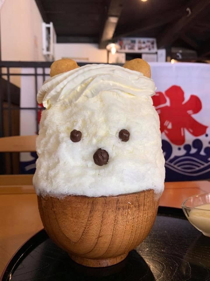 甘味処 雪屋 Conco（ユキヤコンコ）&nbsp;かき氷・フラッペ&nbsp;白くまのかき氷