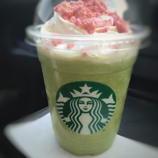 スターバックス コーヒー ジャパン(Starbucks Coffee Japan) フラペチーノ 桜さく抹茶フラペチーノ
