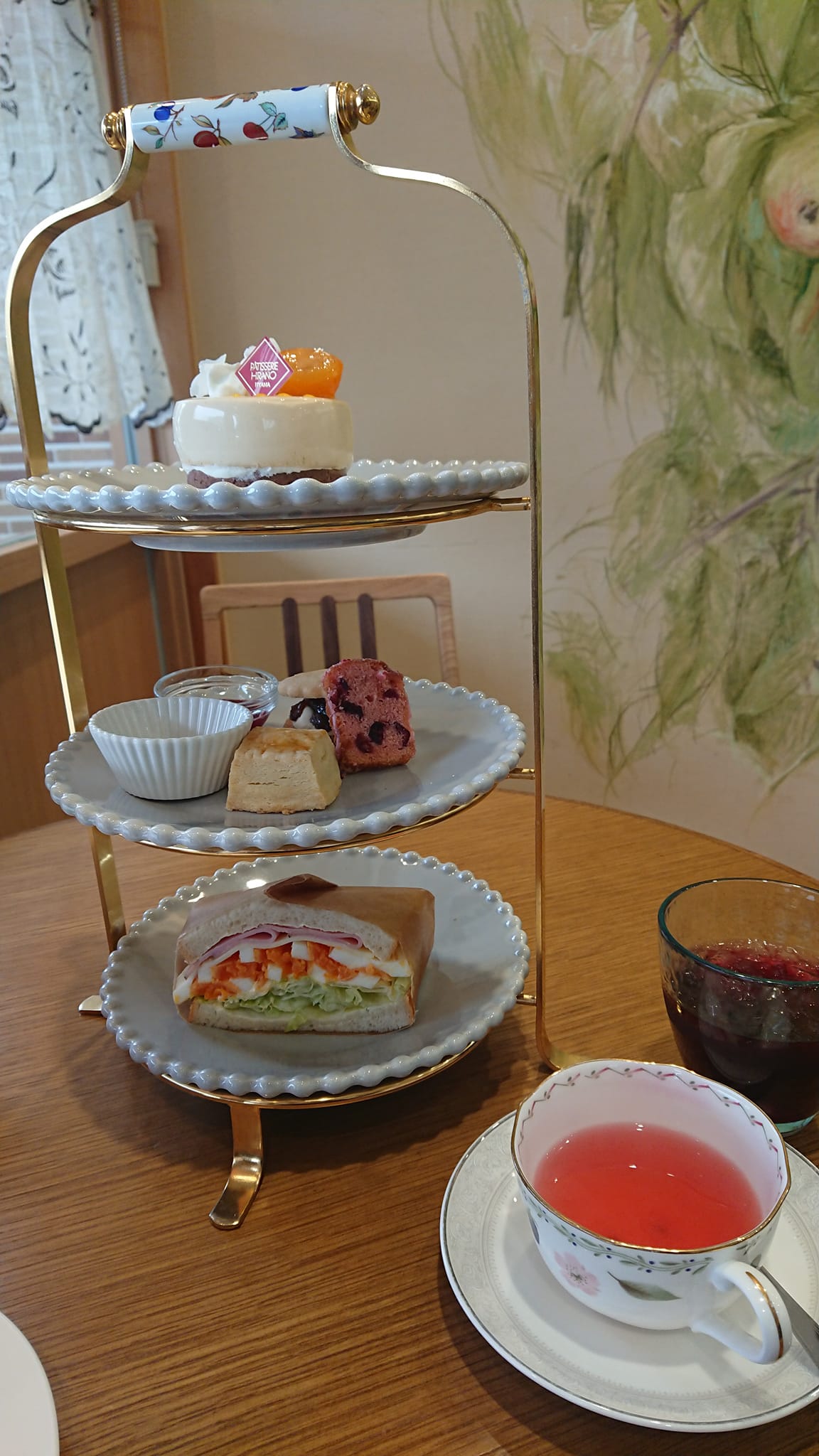 パティスリーヒラノ(cafe HIRANO) アフターヌーンティー アフタヌーンティーセット