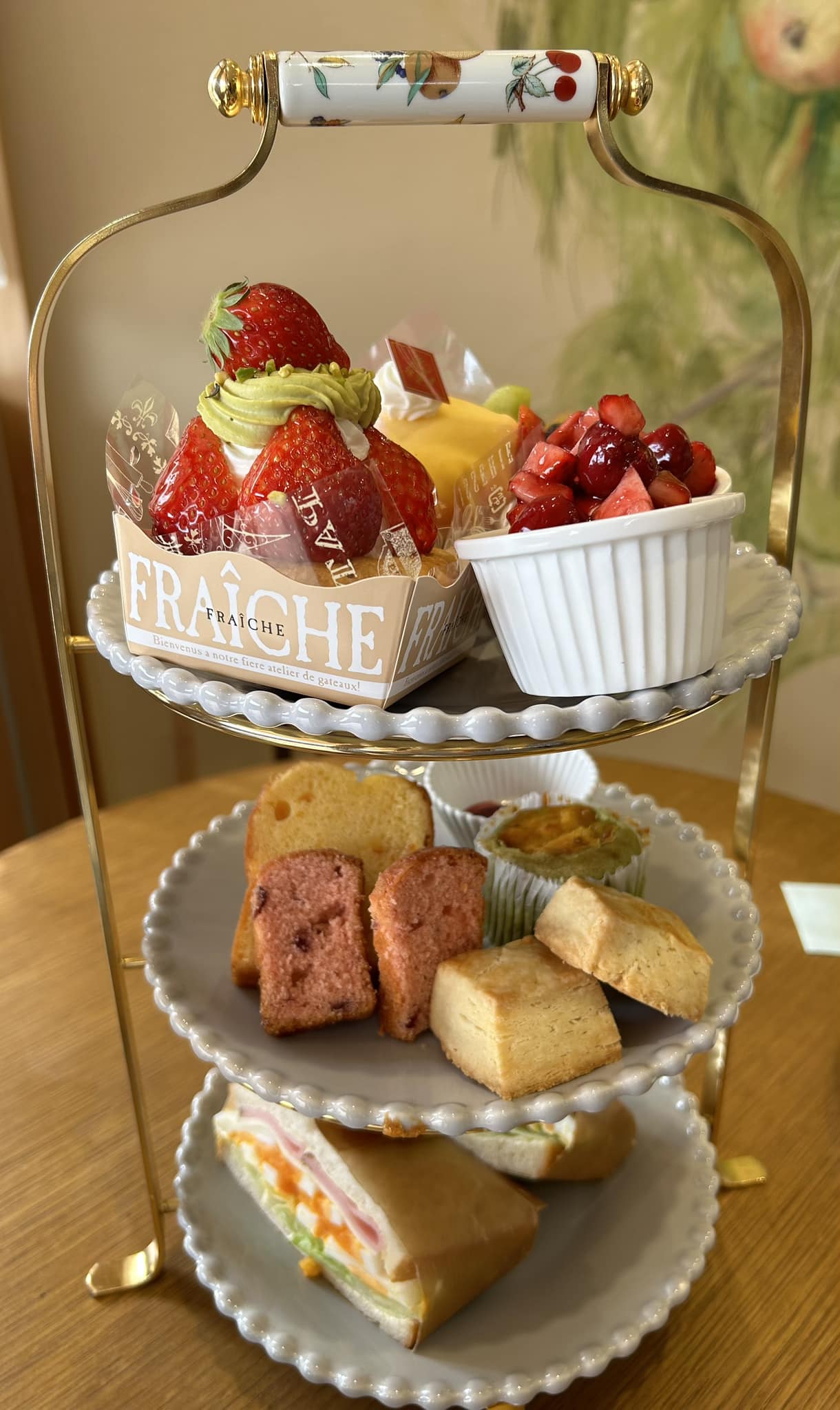 パティスリーヒラノ(cafe HIRANO) アフターヌーンティー アフタヌーンティーセット