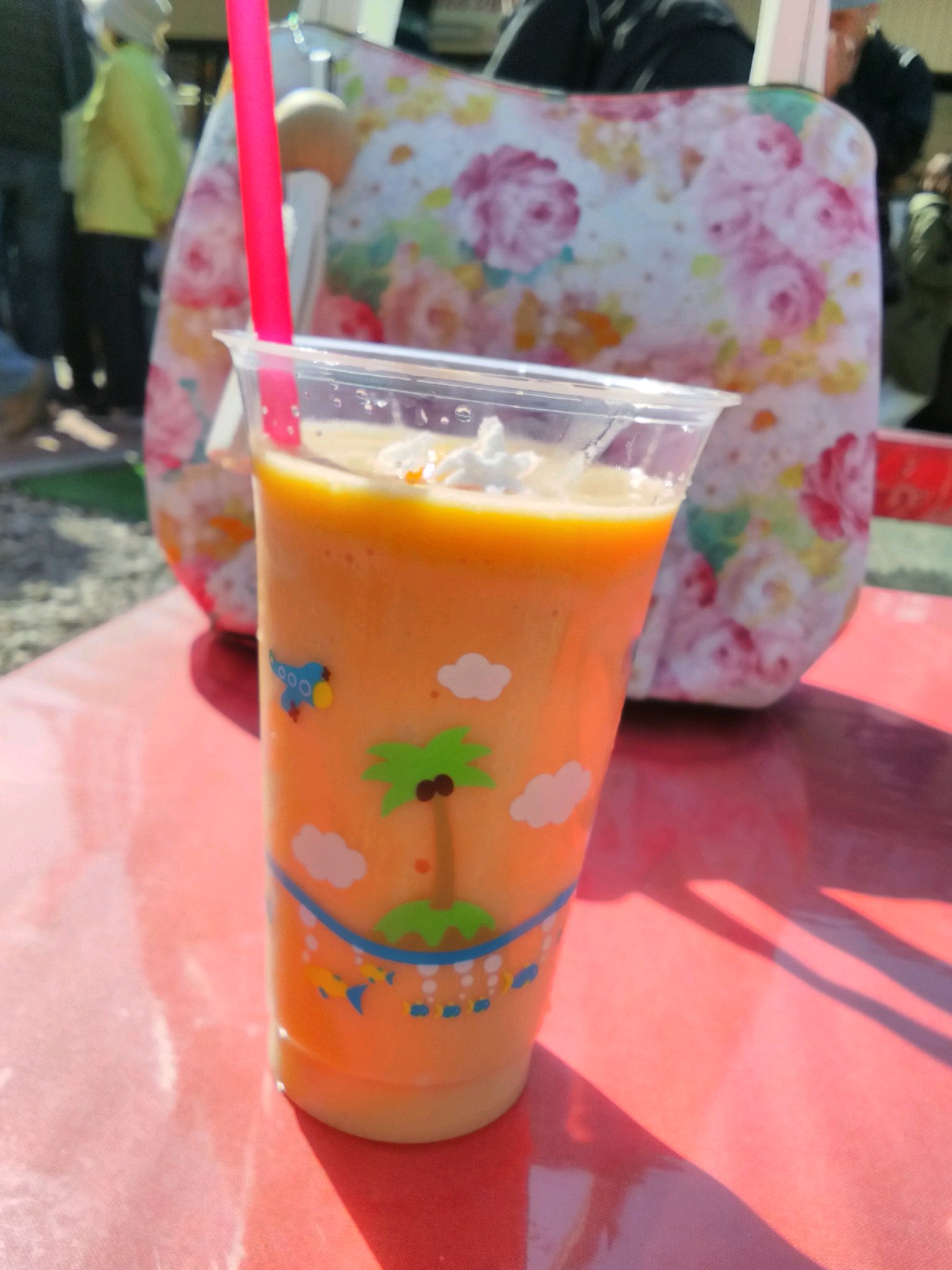 あんずの里展望台 シェイク あんずシェーク