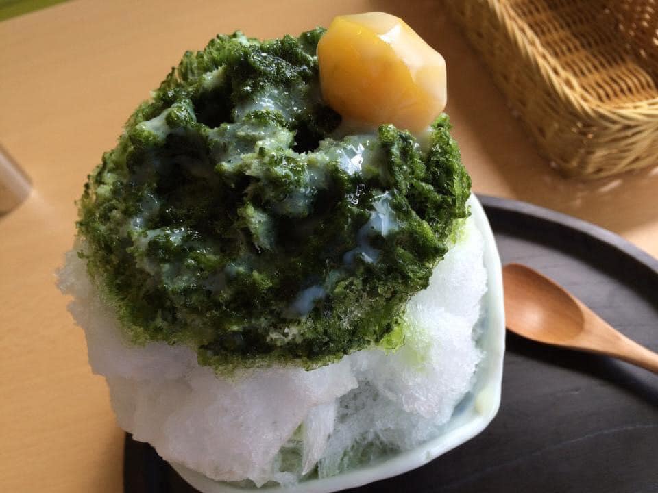 お茶元みはら胡蝶庵（コチョウアン）&nbsp;かき氷・フラッペ&nbsp;抹茶かき氷