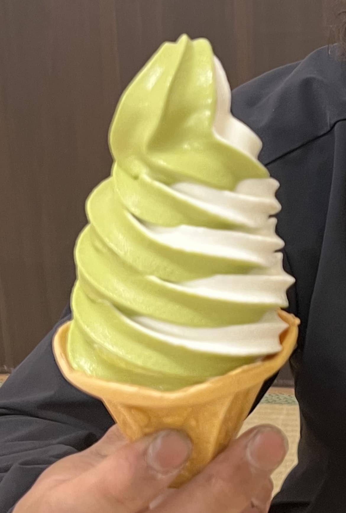 松代荘（マツシロソウ）&nbsp;ソフトクリーム&nbsp;抹茶ソフトクリーム