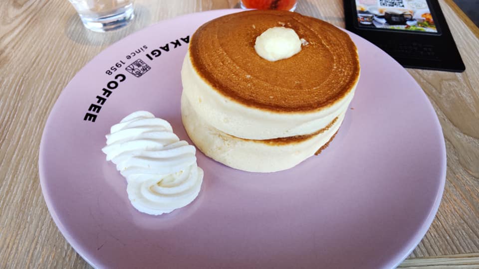 高木珈琲 パンケーキ ミルヒィーユパンケーキ
