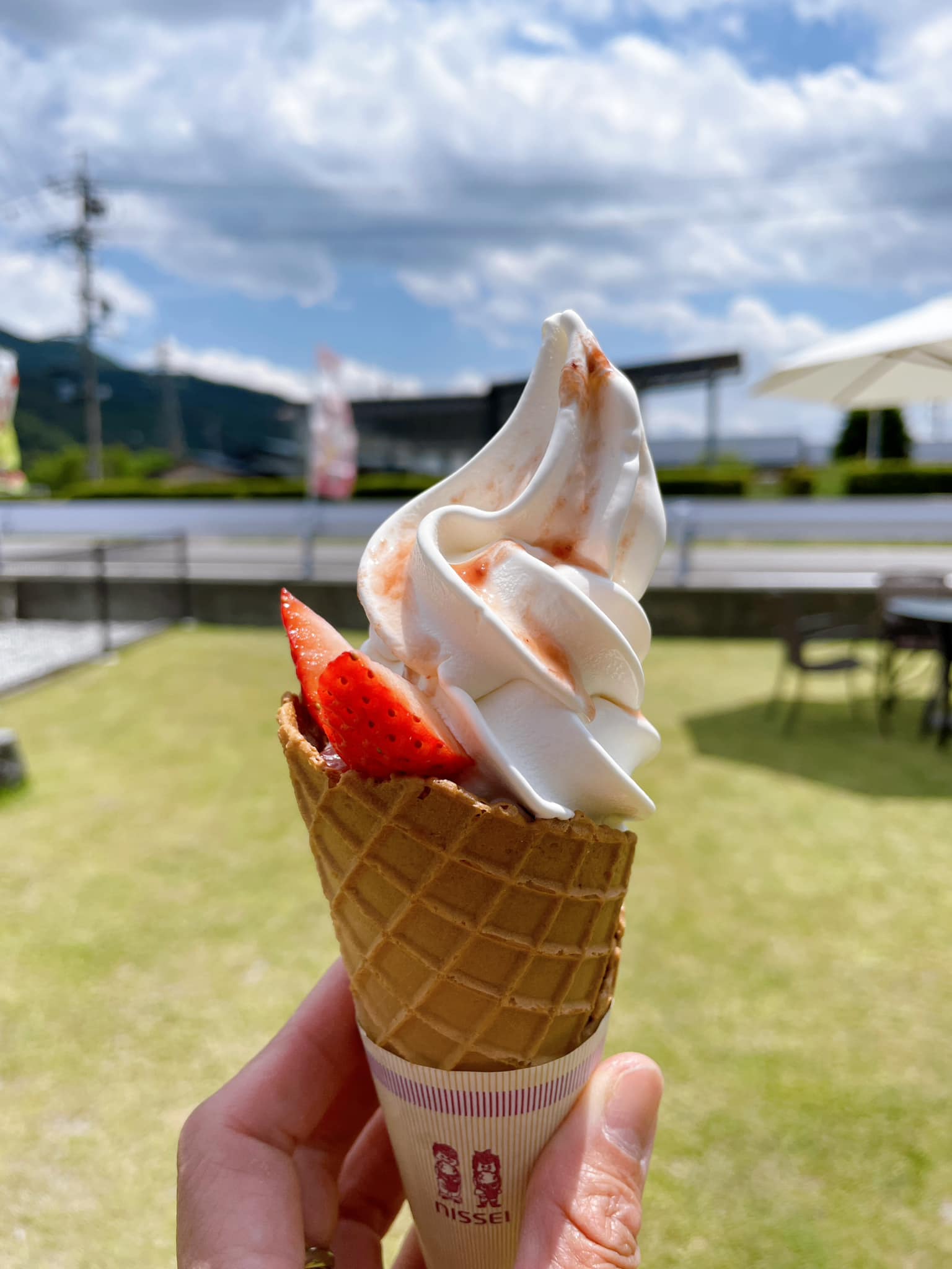 すえひろファームいちご園&nbsp;ソフトクリーム&nbsp;すえひろソフト