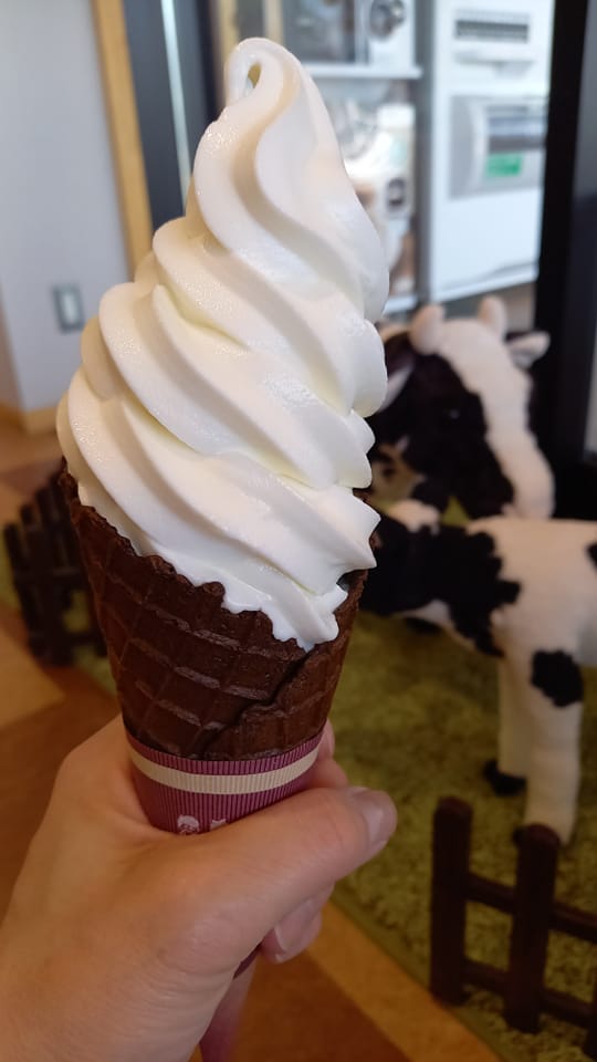 道の駅 南信州とよおかマルシェ&nbsp;ソフトクリーム&nbsp;きららのソフトクリーム