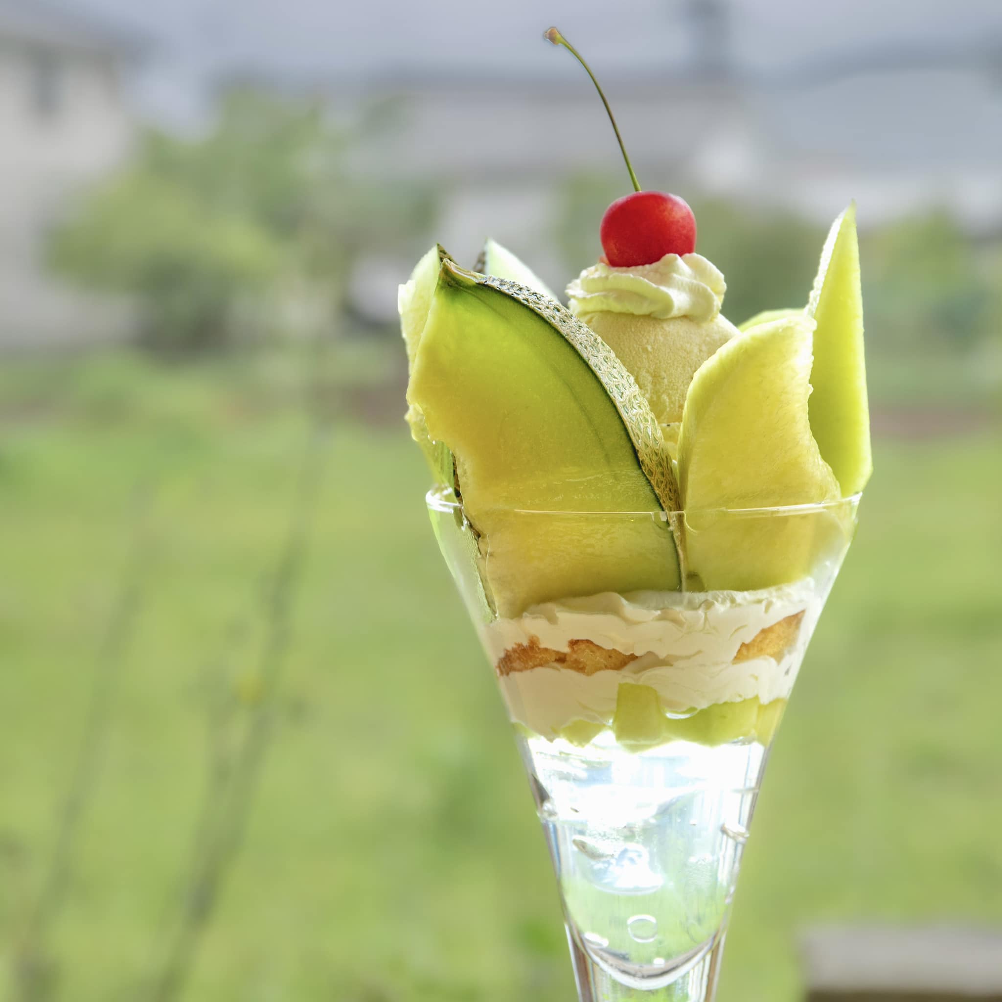 DU PARFAIT パフェ・サンデー マスクメロンのパルフェ