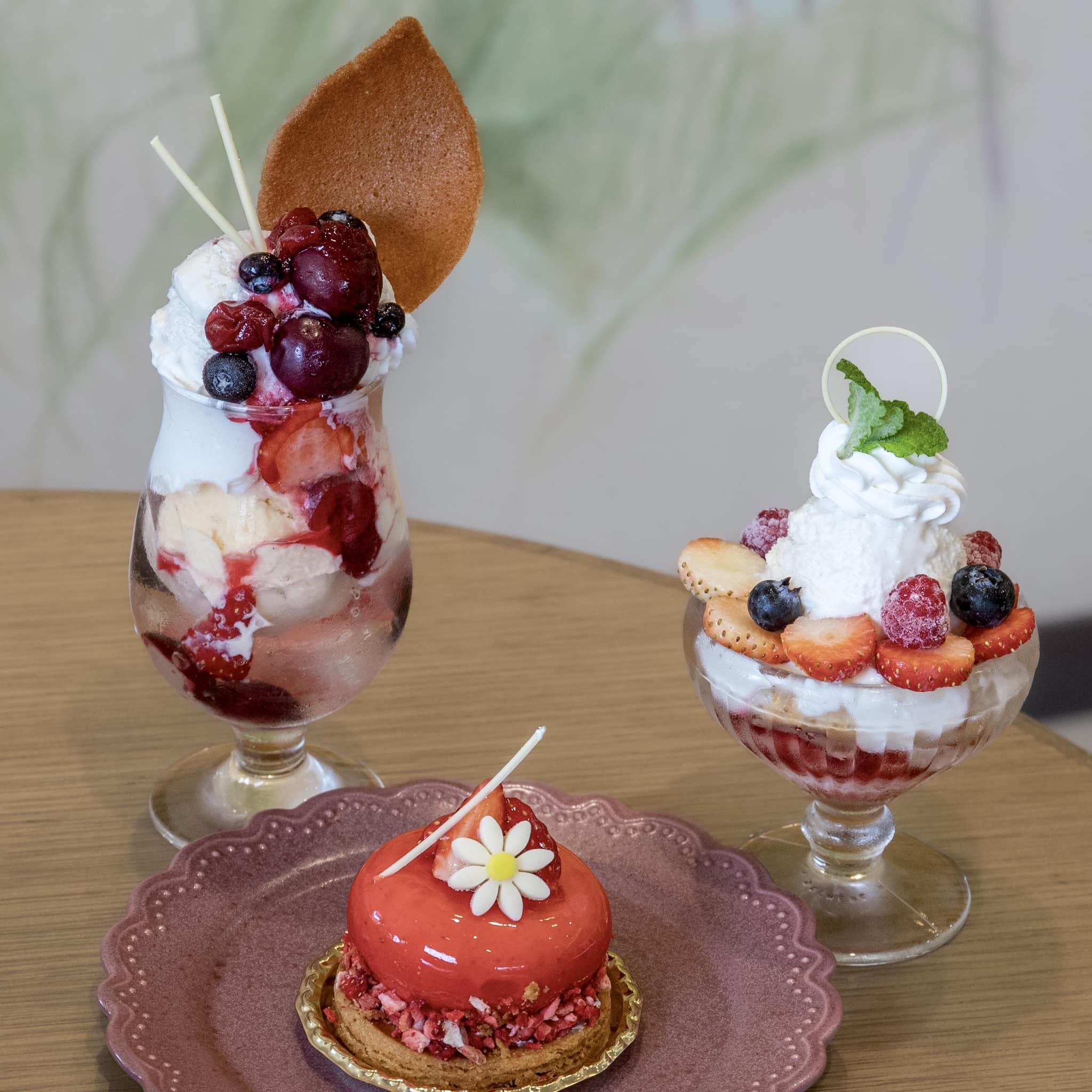 パティスリーヒラノ(cafe HIRANO) パフェ・サンデー,ムース 夏のスイーツ