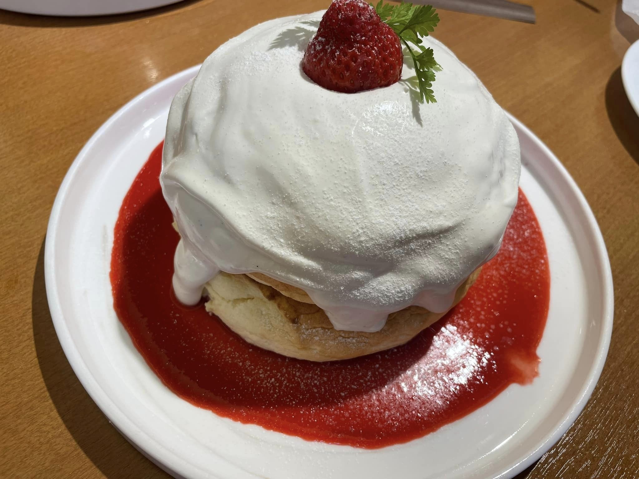 トワサンク 長野(trois cinq) パンケーキ THEショートケーキ