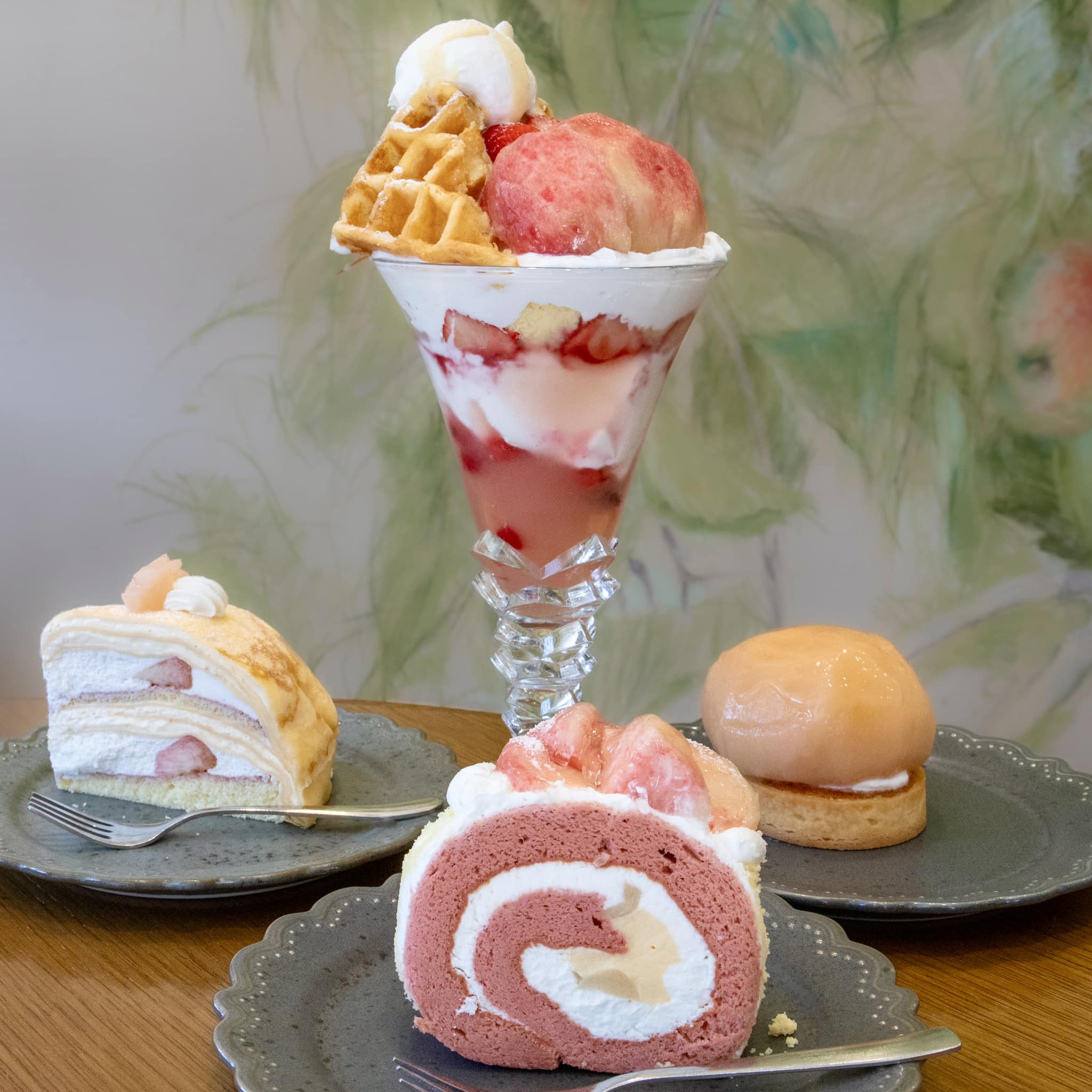パティスリーヒラノ(cafe HIRANO) パフェ・サンデー,ケーキ・タルト ももスイーツ