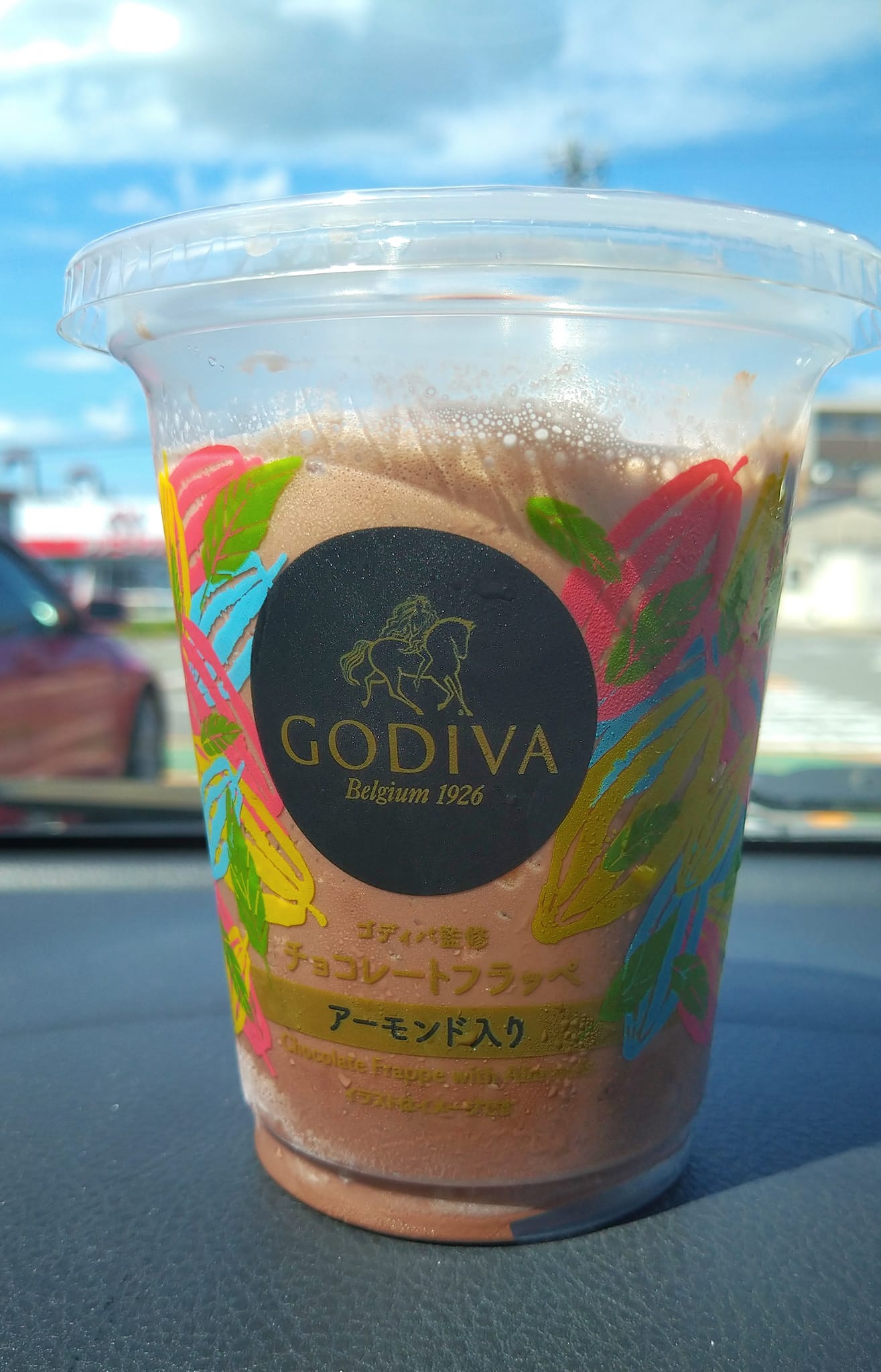 ファミリーマート(FamilyMart) かき氷・フラッペ GODIVAのチョコレートフラッペ