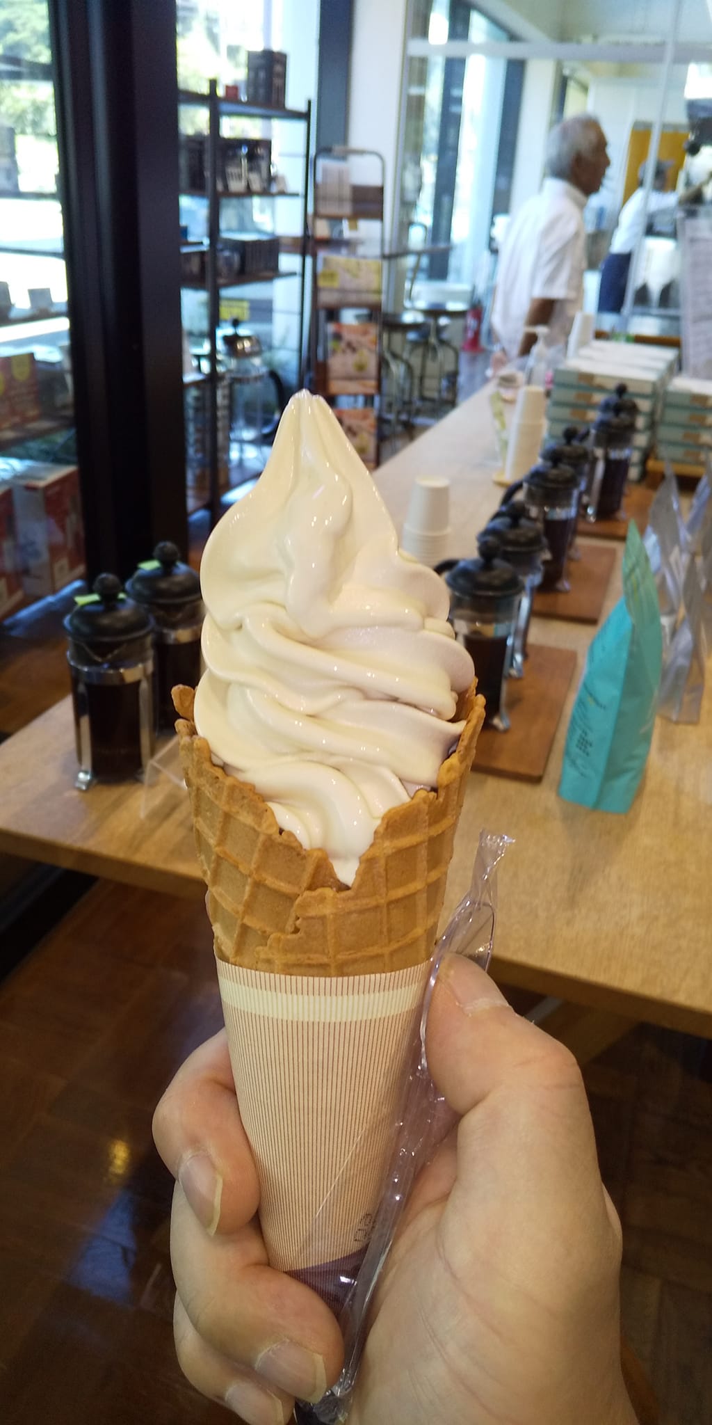 丸山珈琲(マルヤマコーヒー) ソフトクリーム モカソフトクリーム
