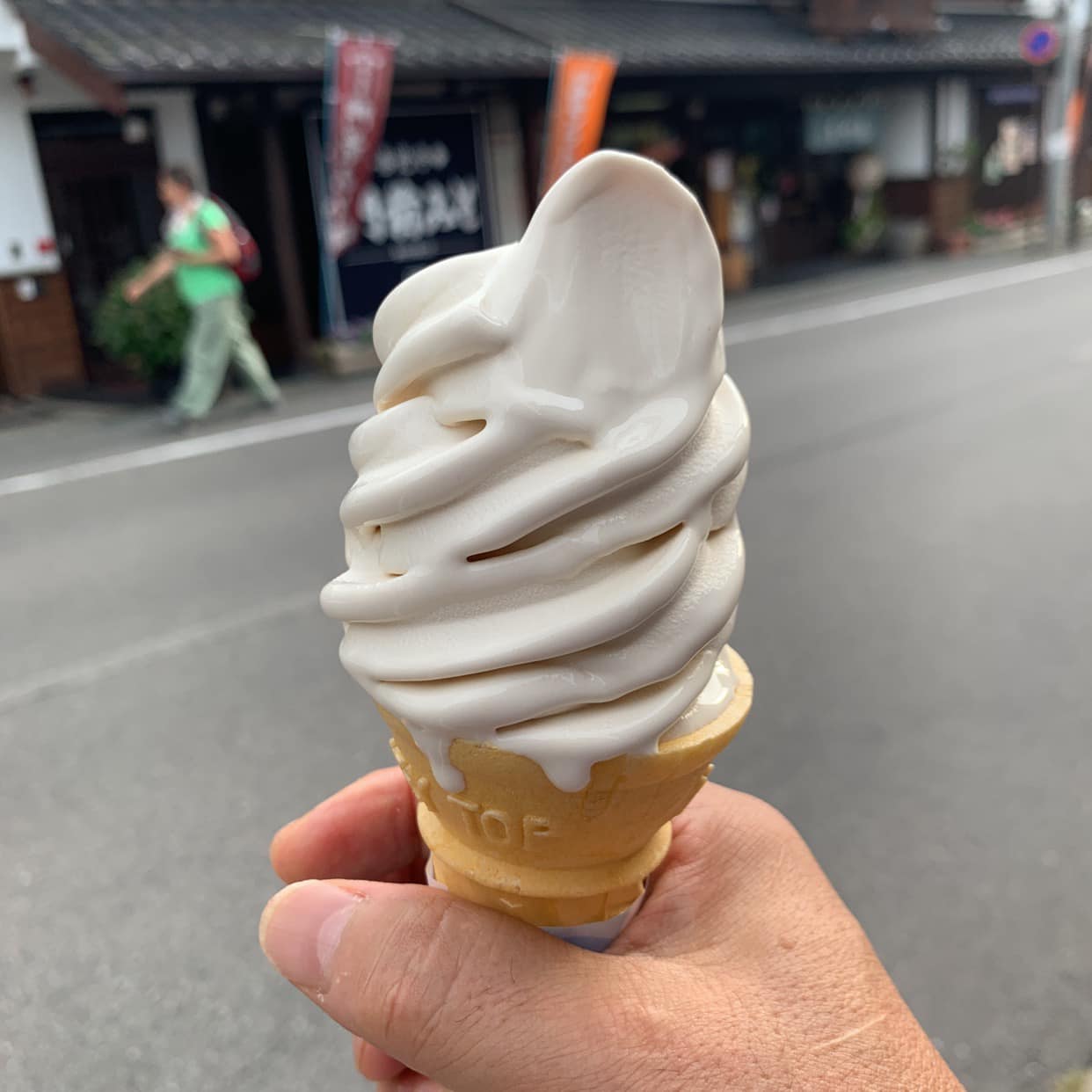 すや亀（スヤカメ）&nbsp;ソフトクリーム&nbsp;ミソソフトクリーム