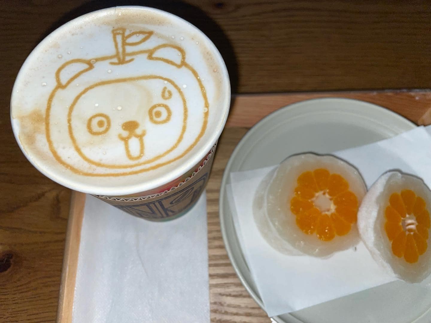 N vintage coffee(エヌ ヴィンテージ コーヒー) 大福 オレンジ大福
