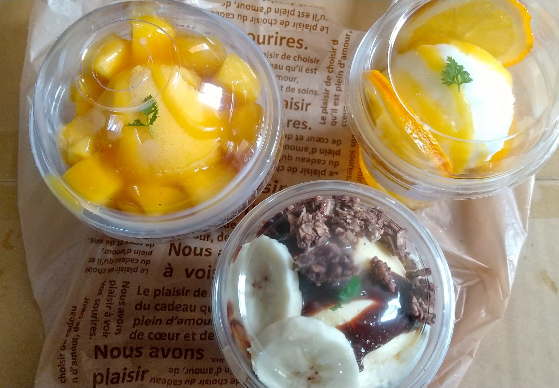 DU PARFAIT パフェ・サンデー テイクアウトパフェ