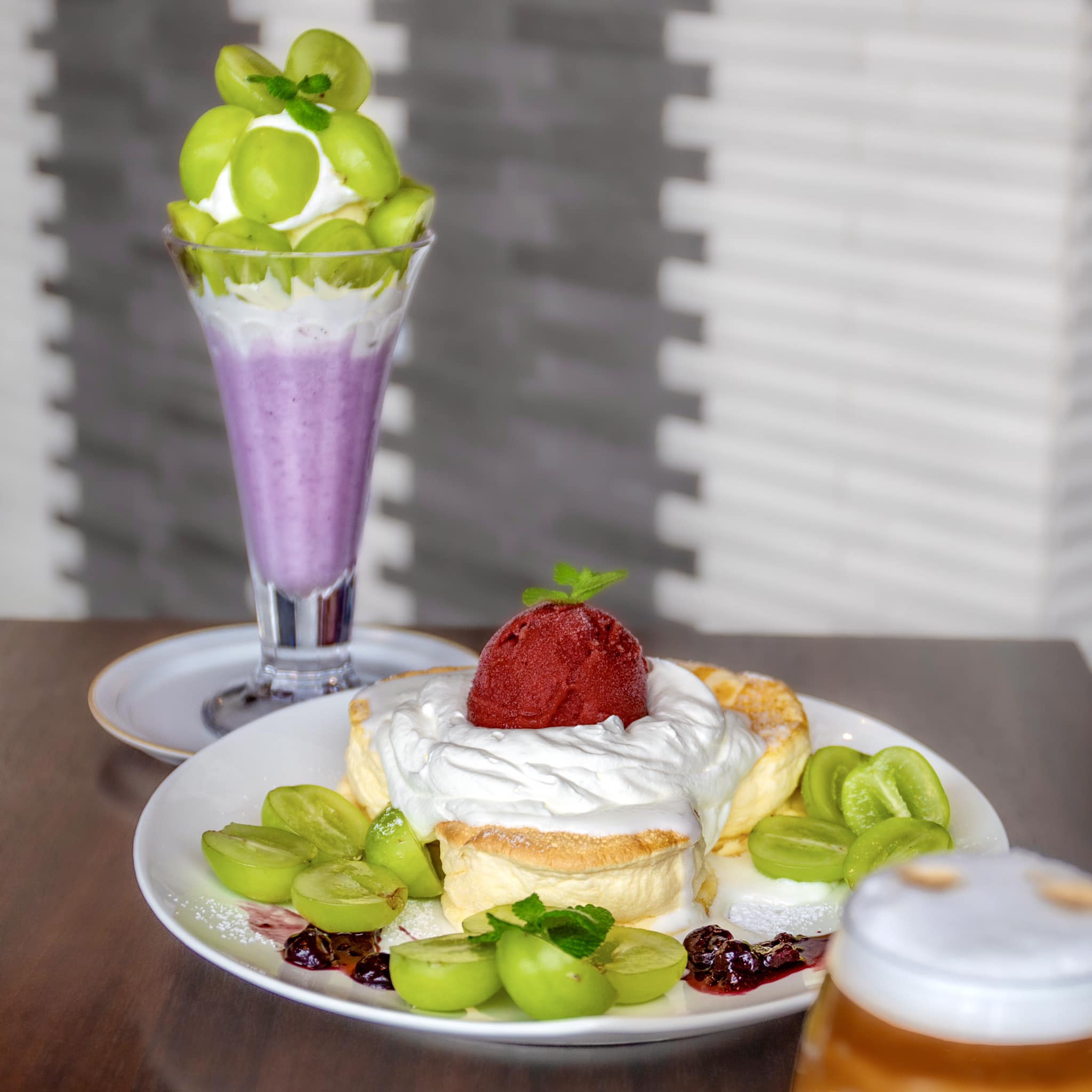 OTO Cafe(オトカフェ) パンケーキ 季節のパンケーキ&スムージーボンボン