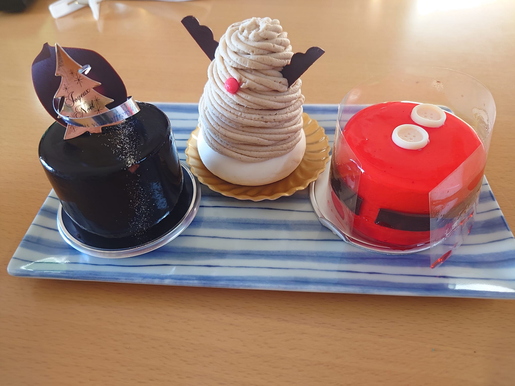 Patisserie Reve（パティスリー レーヴ）&nbsp;ケーキ・タルト&nbsp;クリスマスバージョンのレーヴのケーキ