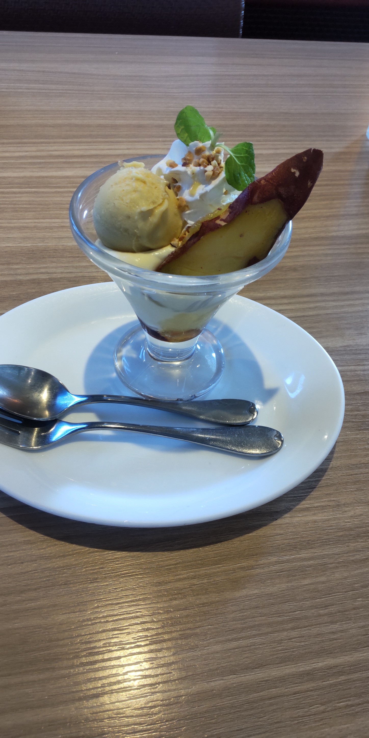デニーズ(Denny’s) パフェ・サンデー 蜜いものちょこっとパルフェ