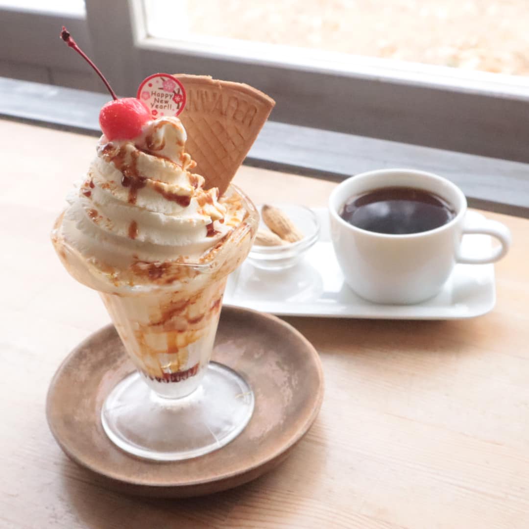 cafe&zakka カフェ＆雑貨 七ヶ月&nbsp;パフェ・サンデー&nbsp;プリンパフェ