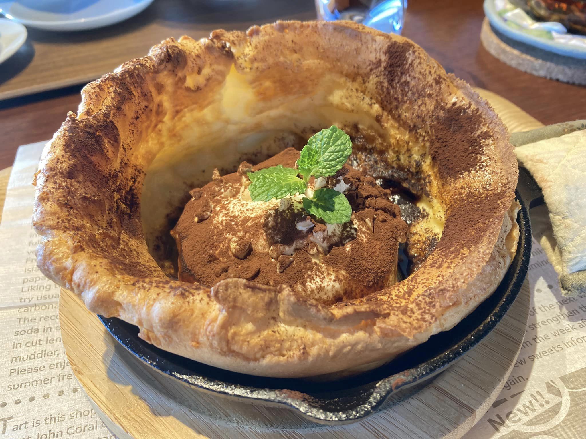 Cafe du Cache ぶなの木 パンケーキ ドイツ風パンケーキ