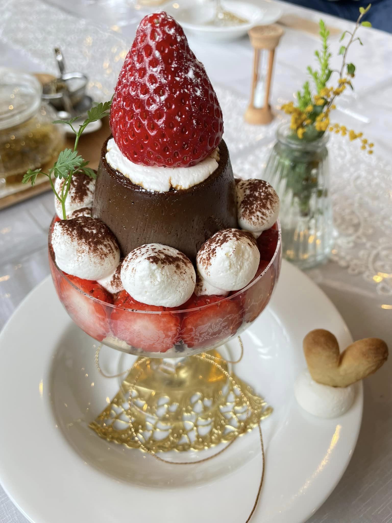 カフェぴろきち&nbsp;パフェ・サンデー&nbsp;チョコプリンパフェ　