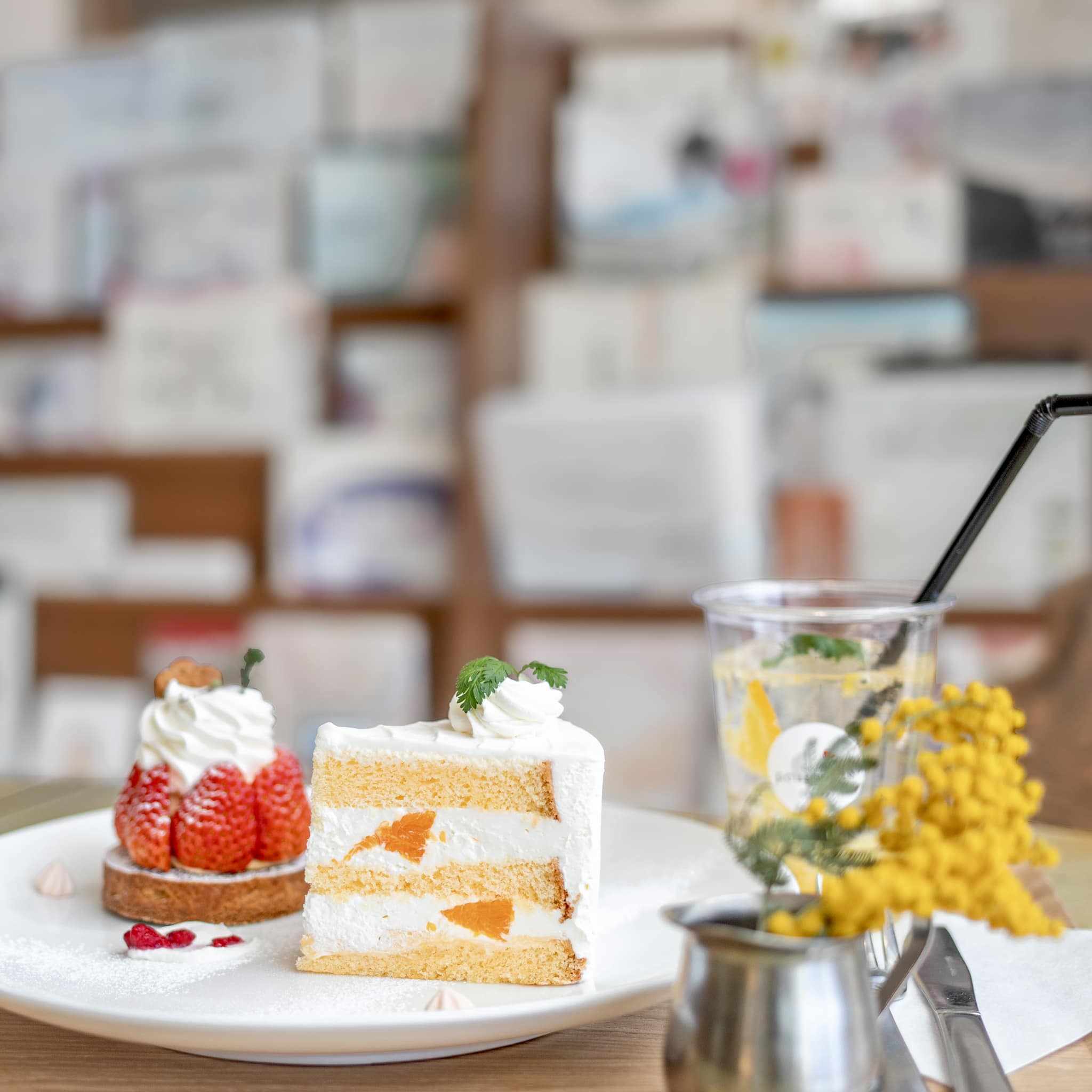 カフェ プセット ケーキ・タルト せとかのショートケーキ