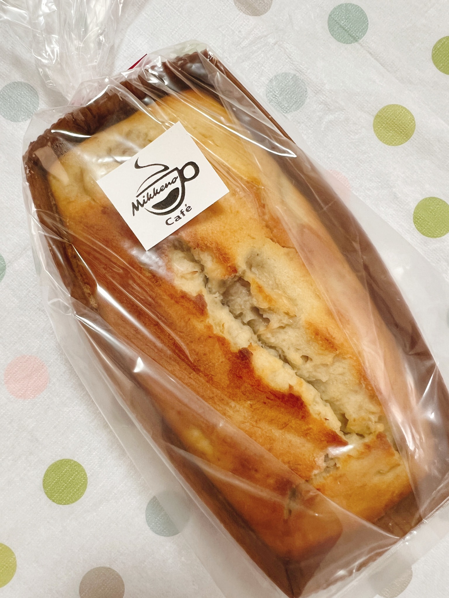 Mikkeno cafe(ミッケーノカフェ) パウンドケーキ 米粉のバナナケーキ