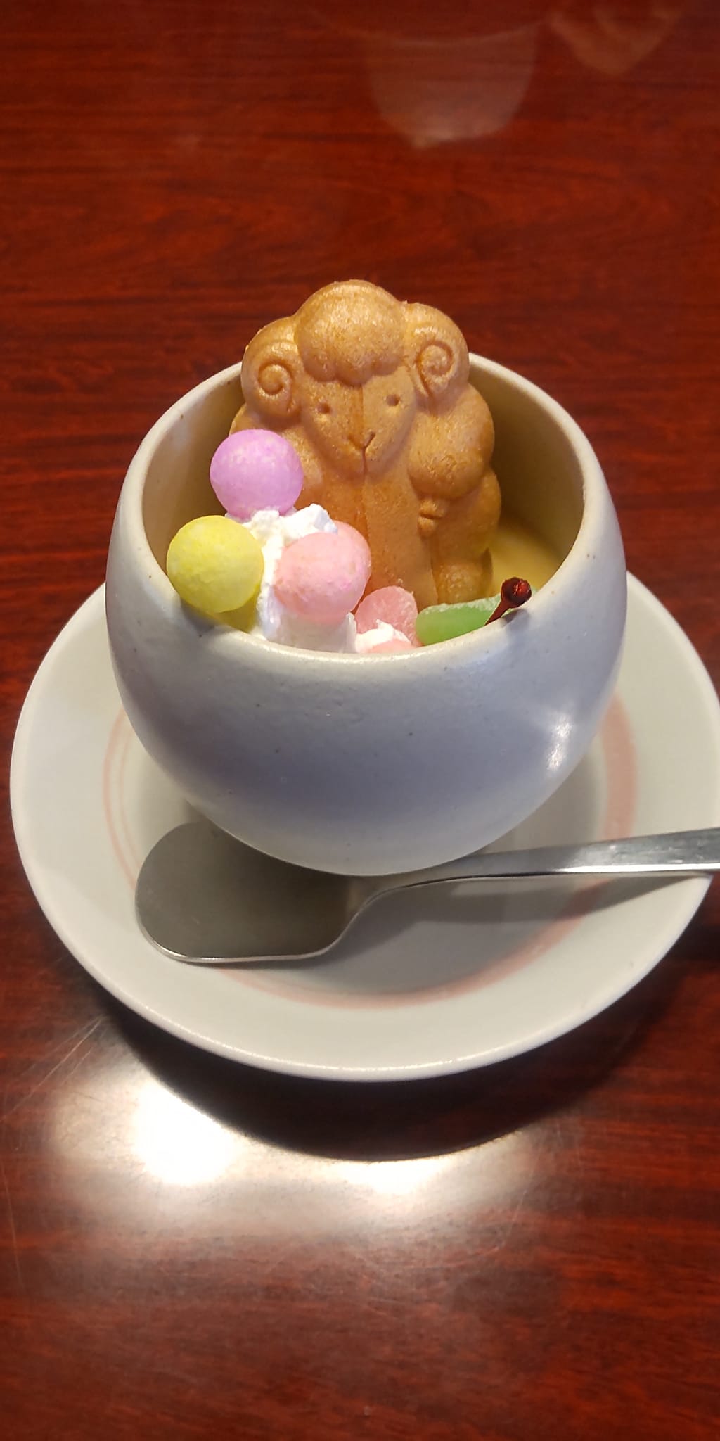 懐食あおき パフェ・サンデー 蕎麦ぷりんパフェ