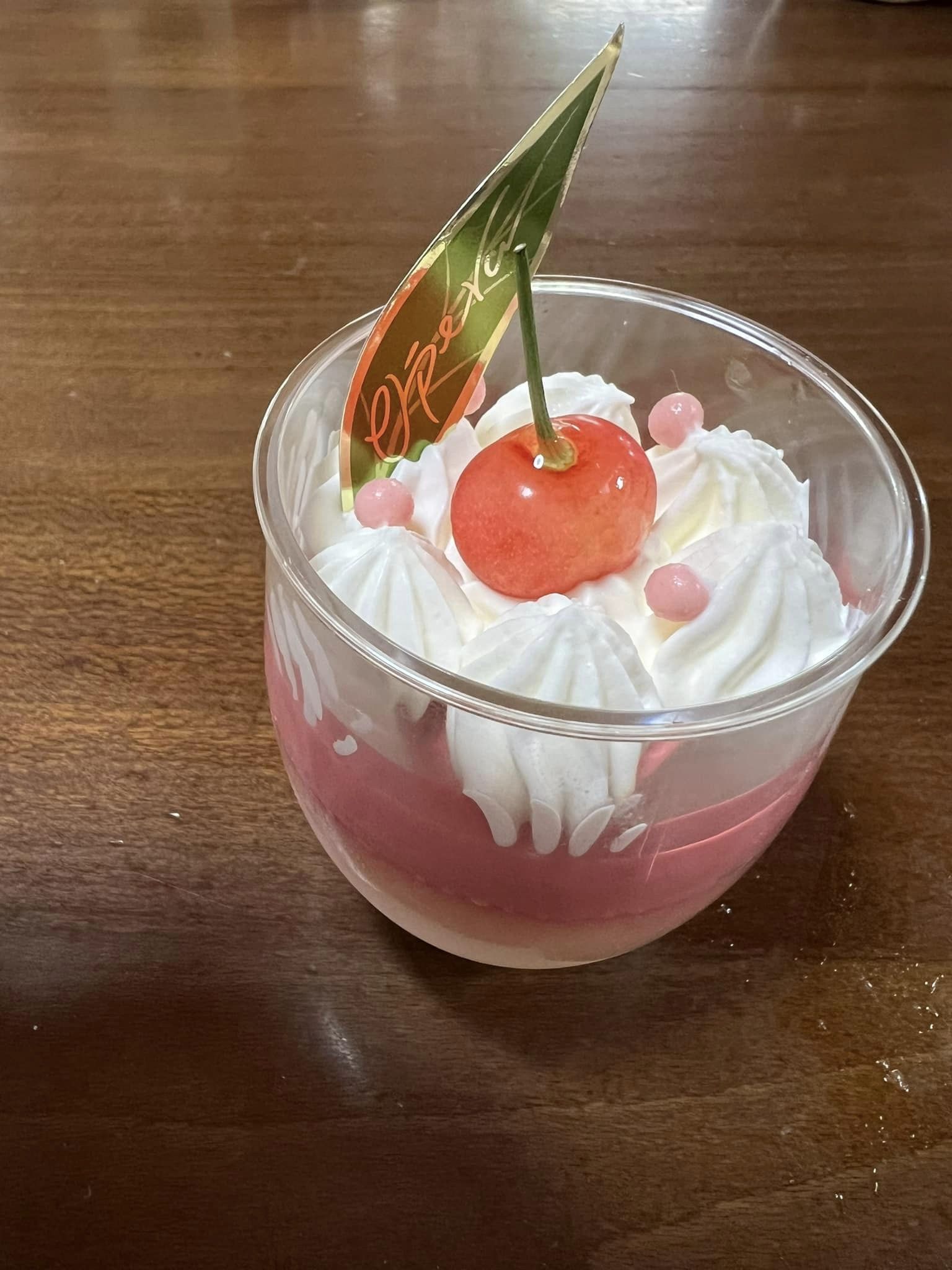 テロワール オペラ&nbsp;ババロア,ゼリー・蒟蒻・寒天&nbsp;さくらんぼのババロア＆ゼリー