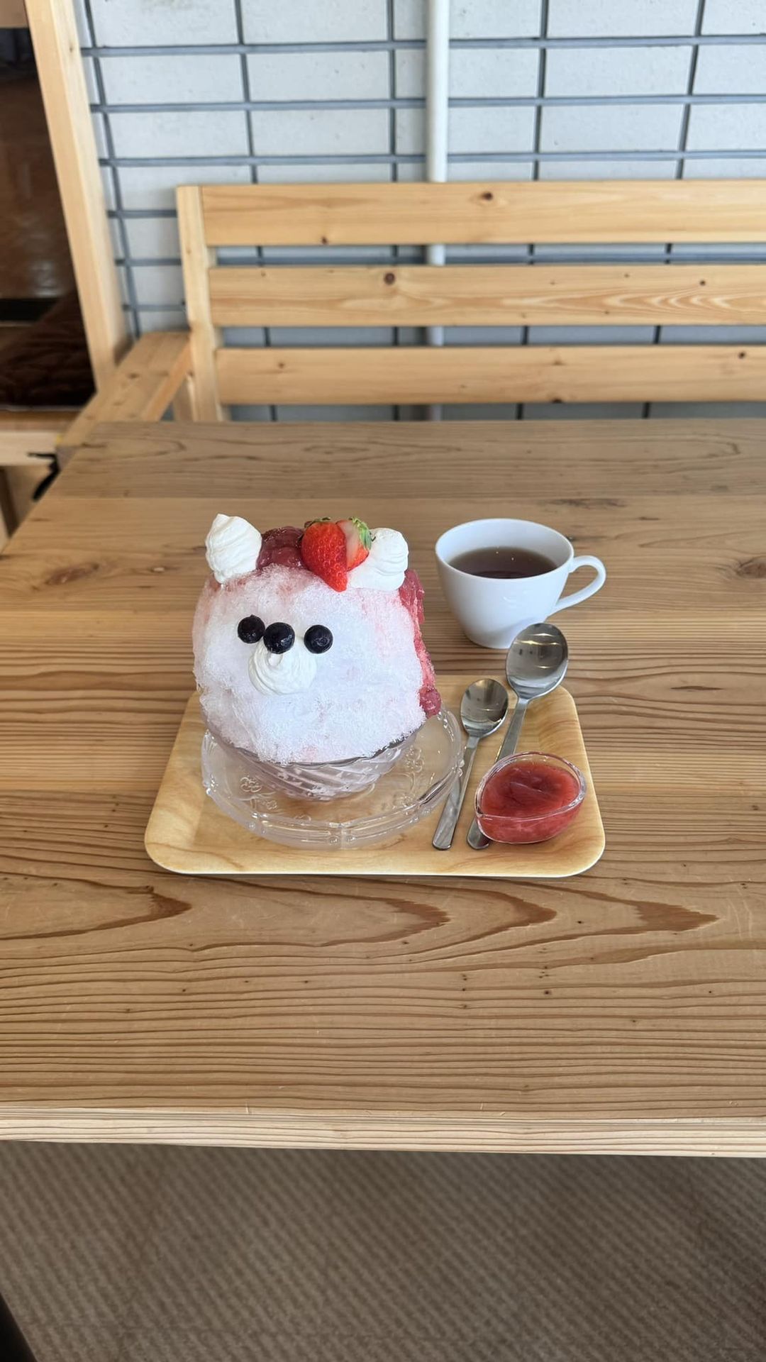 Cafeふわふわ かき氷・フラッペ 動物かき氷